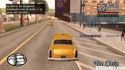 GTA San Andreas   Misiones de Taxista Taxi Driver