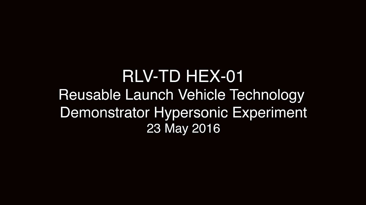 India Launches Mini Space Shuttle RLV-TD HEX-01