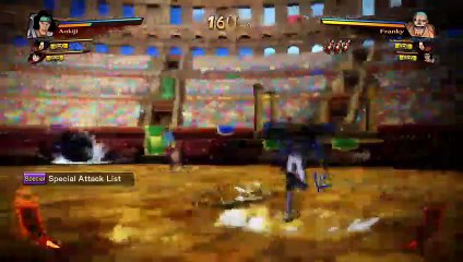 One pice burning blood|Pelea Luffy V.S. Aoiji (44)