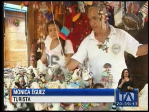 Comerciantes de Manabí esperan que los turistas lleguen en el feriado