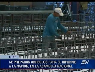 La emergencia por el terremoto será uno de los temas del informe a la nación