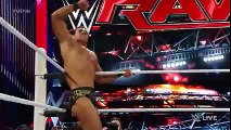 WWE John Cena VS Alberto Del Rio Raw 2016 VF
