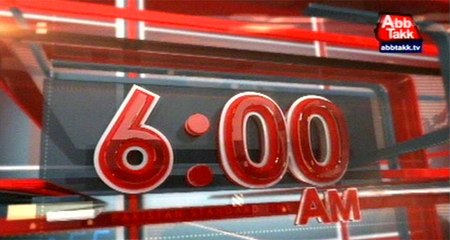 AbbTakk Headlines – 06 AM – 24 May 2016