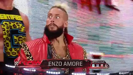 Enzo Amore returns from injury- Raw, May 23, 2016