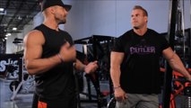 How to Build Big Arms   Training with 4x Mr. Olympia Jay Cutler and Pro Bodybuilder Marc Lobliner