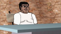 Las aventuras de Don Nepu Problema intestinal (Animaciones graciosas) Dibujo humoristico