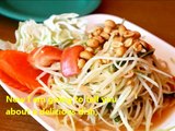 Somtam (Thai Spicy Green Papaya Salad)