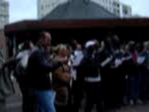 Sans-Papiers en lutte - Rassemblement avec RESF à Évry