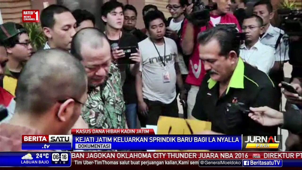 Kejati Jatim Keluarkan Sprindik Baru bagi La Nyalla