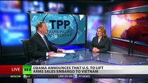 Obama Hypes TPP In Vietnam, Lifts Embargo On Lethal Weapons Trade