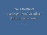 Jonas Brothers Goodnight & Goodbye Nick and Joe 's Flips 8/29/08