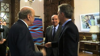 Nuevo canciller de Brasil se reúne con presidente de Argentina