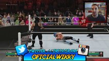 ROMAN REIGNS vs AJ STYLES EXTREME RULES !!! WWE 2K16 _ MrWikky92