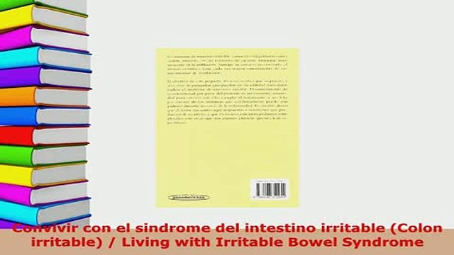 PDF Convivir con el sindrome del intestino irritable Colon irritable Living with Irritable Read Online