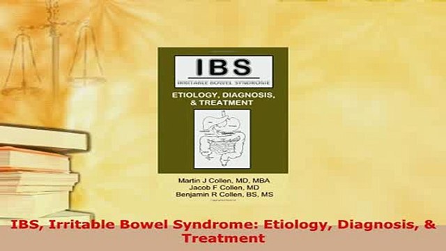 PDF IBS Irritable Bowel Syndrome Etiology Diagnosis Treatment Free Books