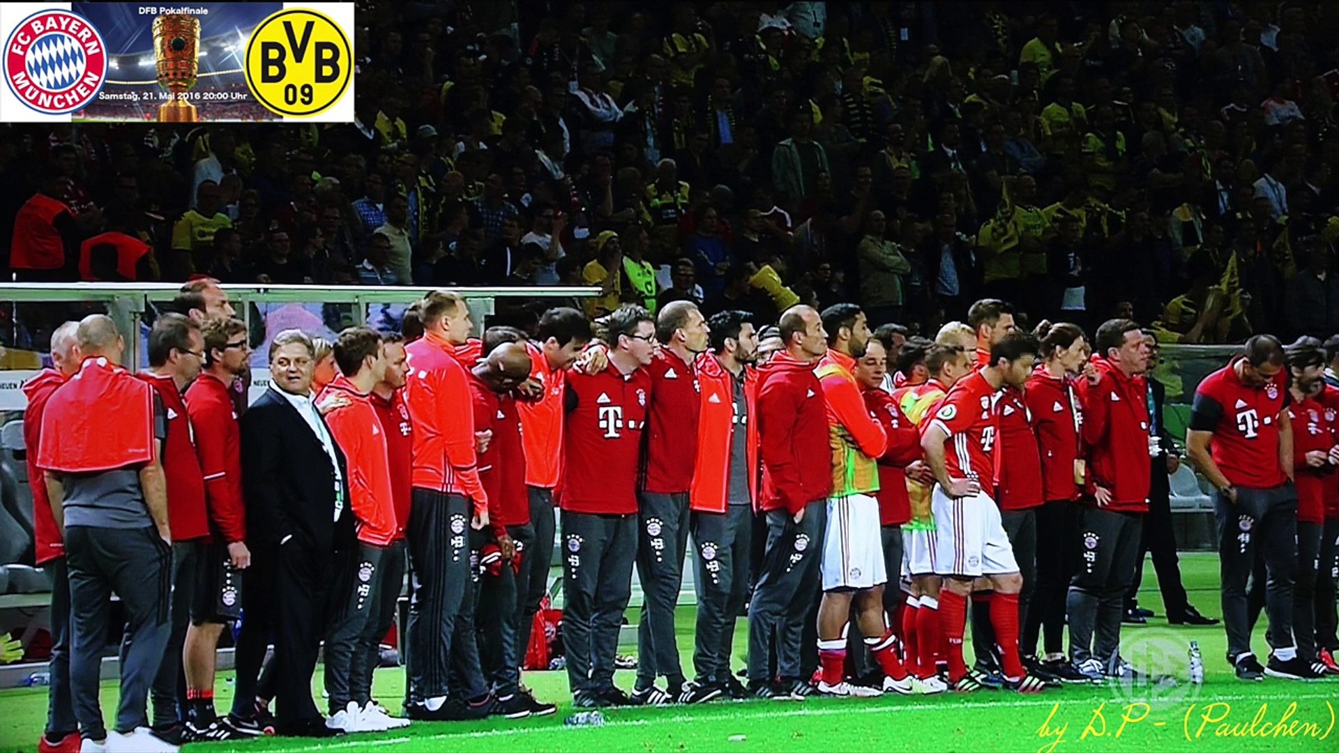 Dfb Pokalfinale Finale 2016 Bayern Munchen Borussia Dortmund 4 3 Elfmeterschiessen Video Dailymotion