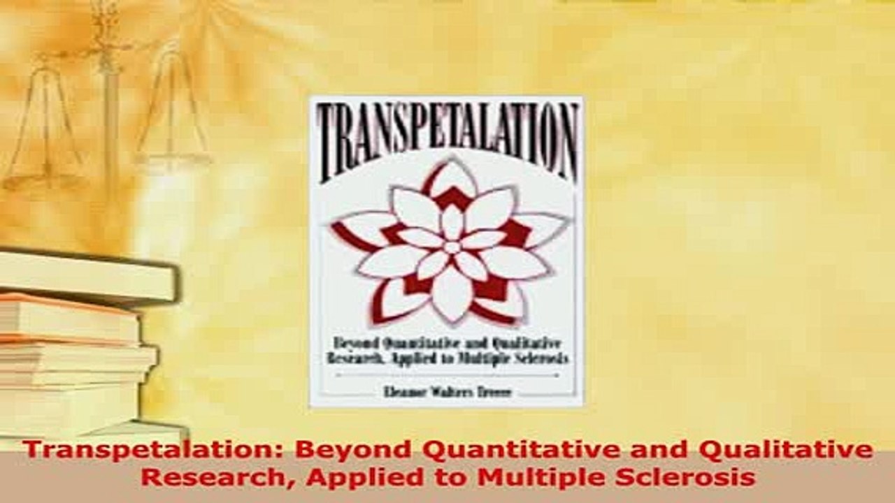 PDF  Transpetalation Beyond Quantitative and Qualitative Research Applied to Multiple  Read Online