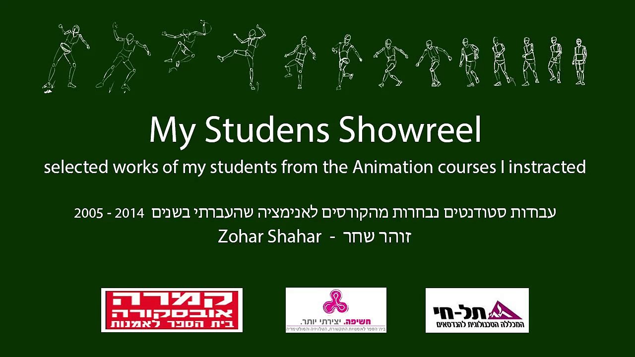 My Students Showreel 02 - classical animation 10 sec. exercises