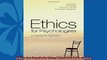 Free book  Ethics for Psychologists A Casebook Approach