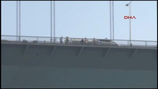 Fatih Sultan Mehmet Köprüsü'nde İntihar Krizi 2