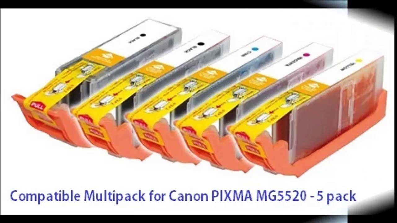 Canon Pixma MG5520 Cartridges With Refill Accessories By Shop.re-inks.com