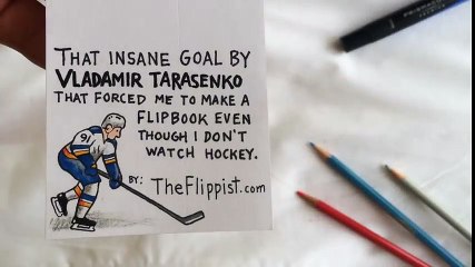 Vladimir Tarasenko Hand-drawn Animated Flipbook