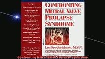 READ book  Confronting Mitral Valve Prolapse Syndrome Full Free