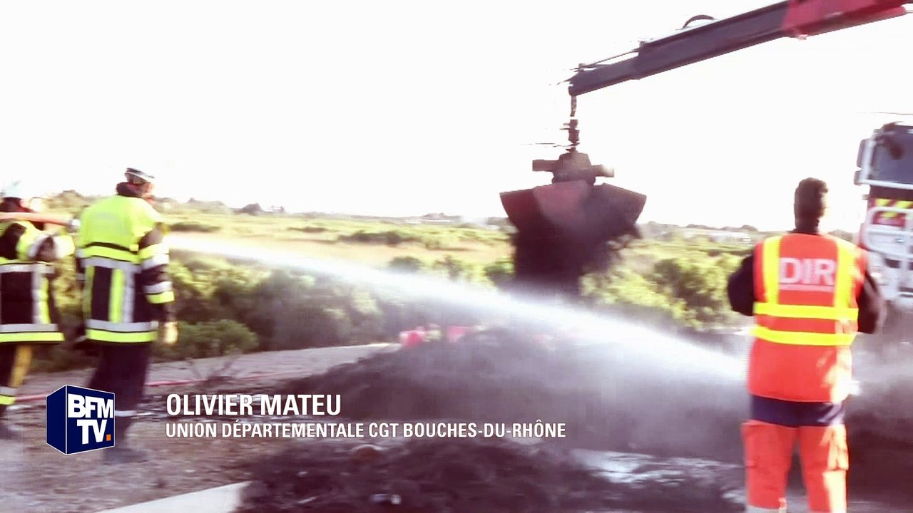 Déblocage de la raffinerie de Fos-sur-Mer: "On s’est fait tirer dessus au flash-ball", dit un syndicaliste