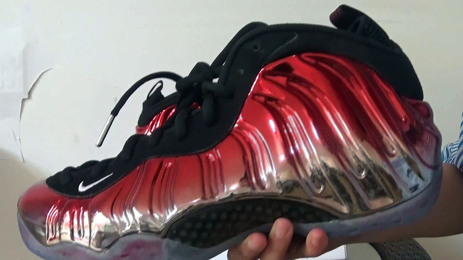 red mirror foamposite