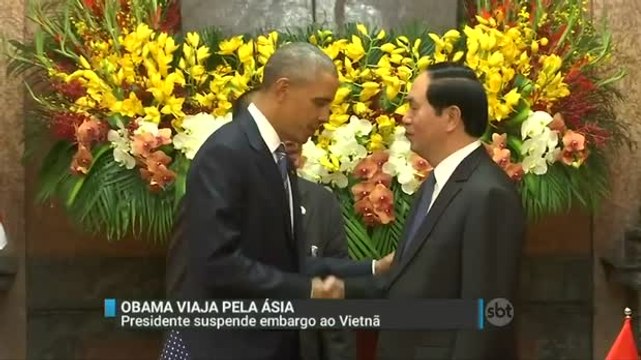 Estados Unidos suspendem embargo de armas ao Vietnã