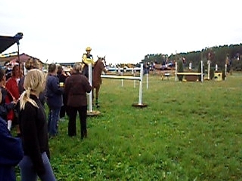 Moi et gabie au cross(Moncel 2007):mon depart
