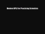 [Download] Modern HPLC for Practicing Scientists  Full EBook