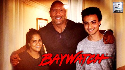 Salman Khan's Sister Meets Dwayne Johnson