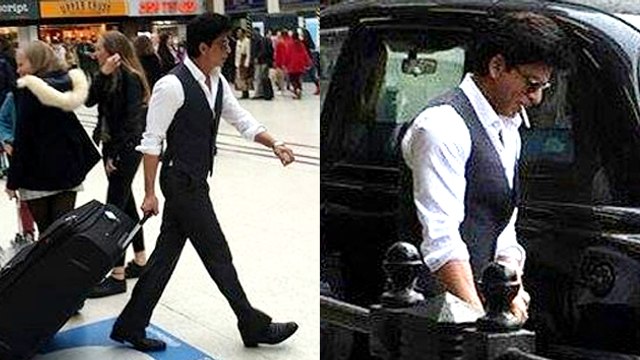 Shahrukh Khan SPOTTED With Gauri Khan at DDLJ Location