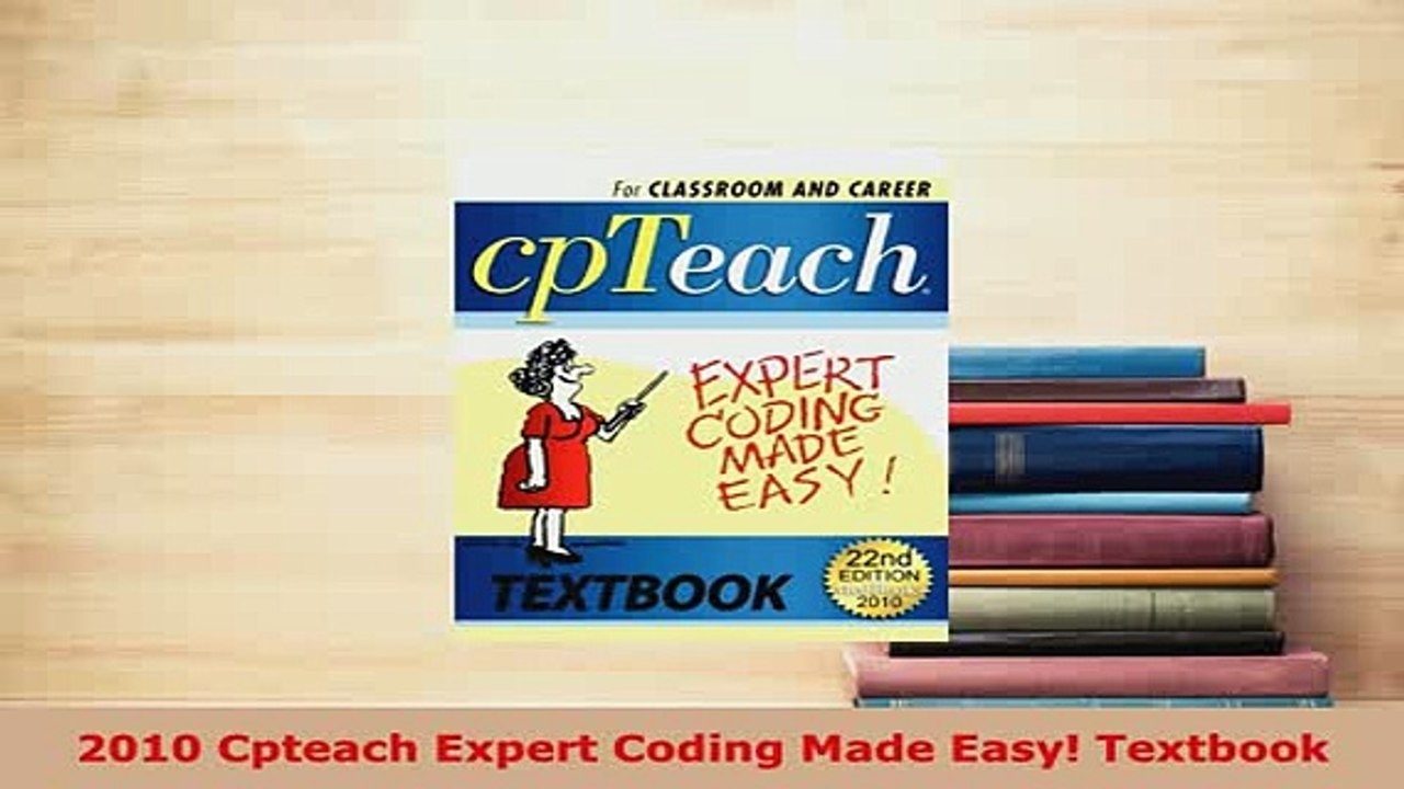Download  2010 Cpteach Expert Coding Made Easy Textbook Read Online