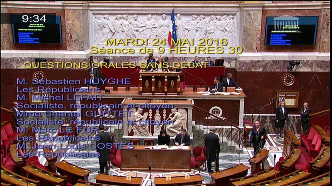 Sébastien Huyghe interroge le Gouvernement sur la fermeture de la douane de Lesquin