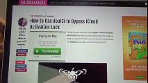 How To Bypass iOS 7.0-iOS 8.0 beta apple and iCloud Activation For All DEVICES