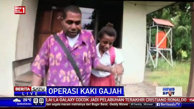 Lippo Group Biayai Operasi Kaki Gajah Seorang Guru Papua
