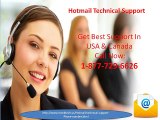 Syncing problem with Hotmail account call Hotmail Technical Support 1-877-729-6626