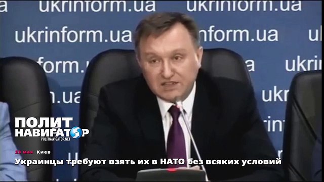 Украинцы требуют взять их в НАТО без всяких условий