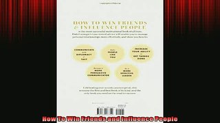 FREE PDF  How To Win Friends and Influence People  FREE BOOOK ONLINE