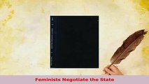 PDF  Feminists Negotiate the State PDF Full Ebook