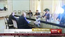 Chinese FM meets Uzbekistan's President  in Tashkent