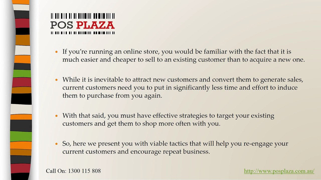 Tactics to Keep Your Existing Customers Coming Back for More