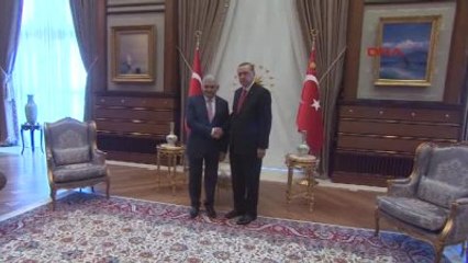 Erdoğan, 65. Hükümet'i Kurmakla Görevlendirdiği Binali Yıldırım'ı Kabul Etti 2