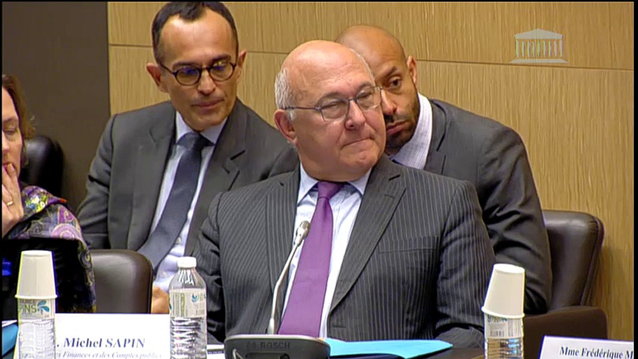 Projet de loi Sapin II : Audition commune de M. Sapin, Ministre des Finances et des comptes publics - 24 mai 2016