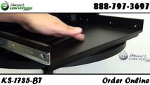 Sliding Rackmount Keyboard Shelf | 19-Inch Rack | Discount-Low-Voltage.com