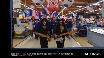 Euro 2016 : Le clip très gênant des employés du Carrefour de Charleville-Mézières