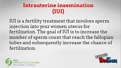 INTRA UTERINE INSEMINATION TREATMENT