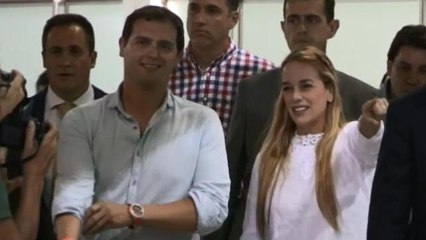 "Colaborar con la democracia", el objetivo de Albert Rivera en su visita a Venezuela